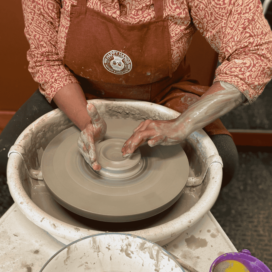 Clay Creations: A Beginner’s Wheel Throwing Journey Nov 7th
