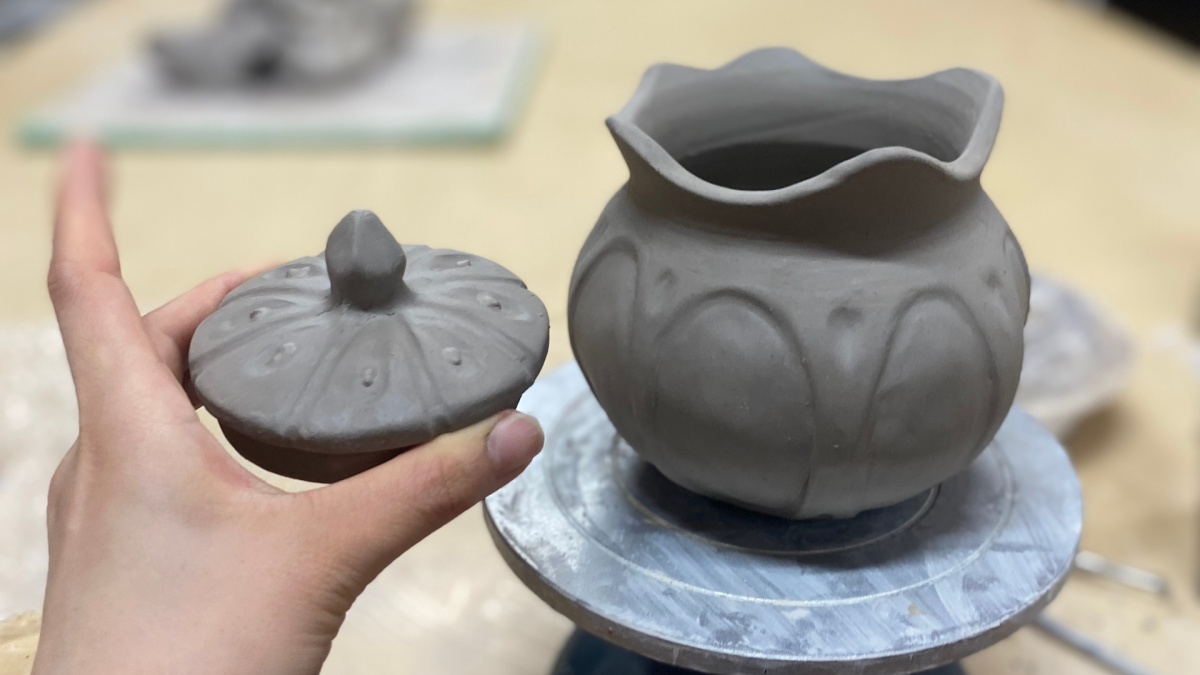 From Inspiration to Creation: My Carved Ceramic Jar with Lid