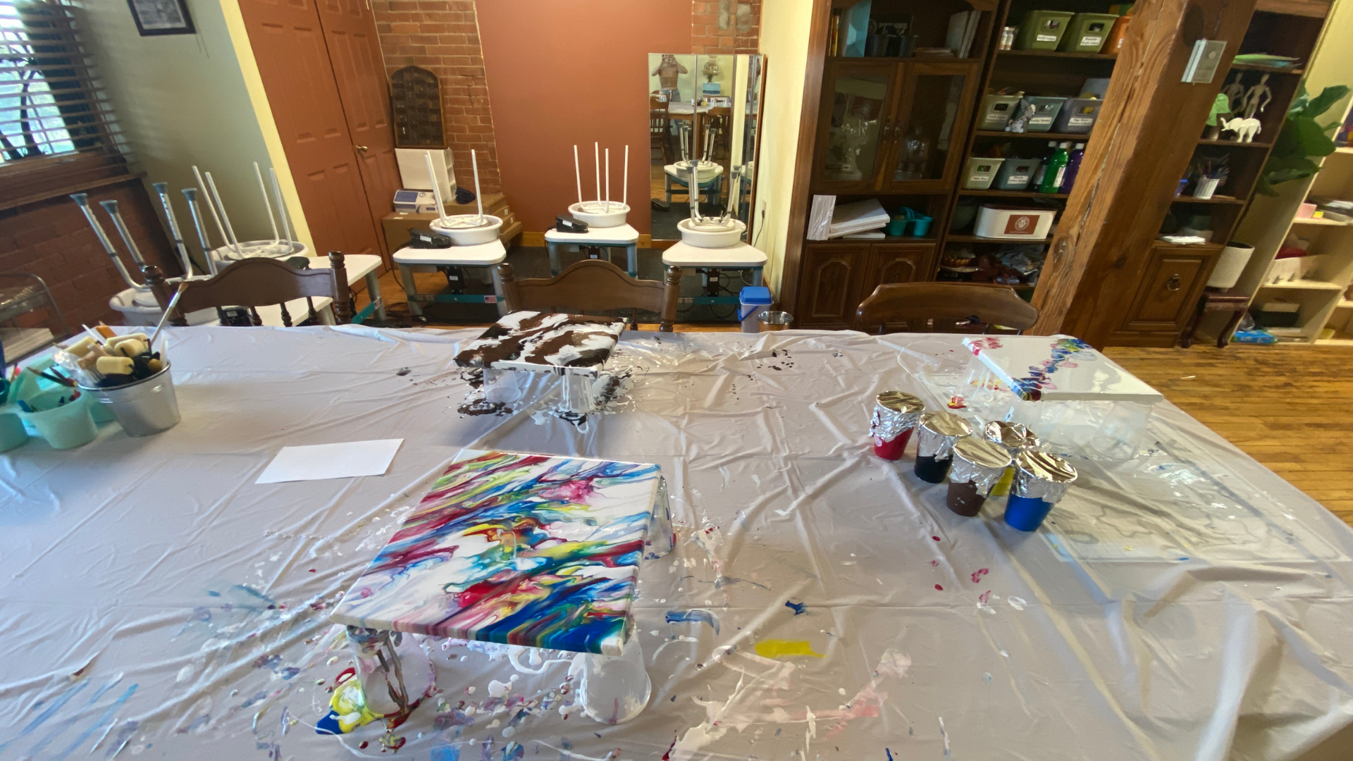 The Magic of Acrylic Pour Bookmarks A Colourful Craft Kids Love! (3)