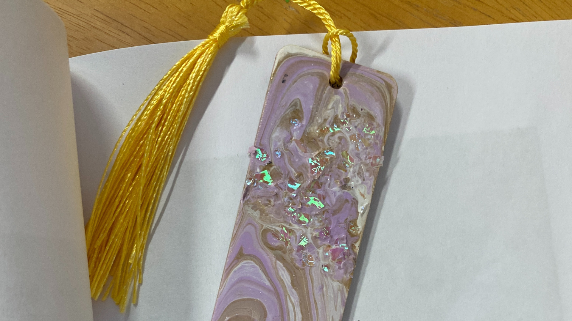 The Magic of Acrylic Pour Bookmarks A Colourful Craft Kids Love! (3)