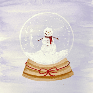Holiday Crafting: Snow Globe Paintings Nov 14th
