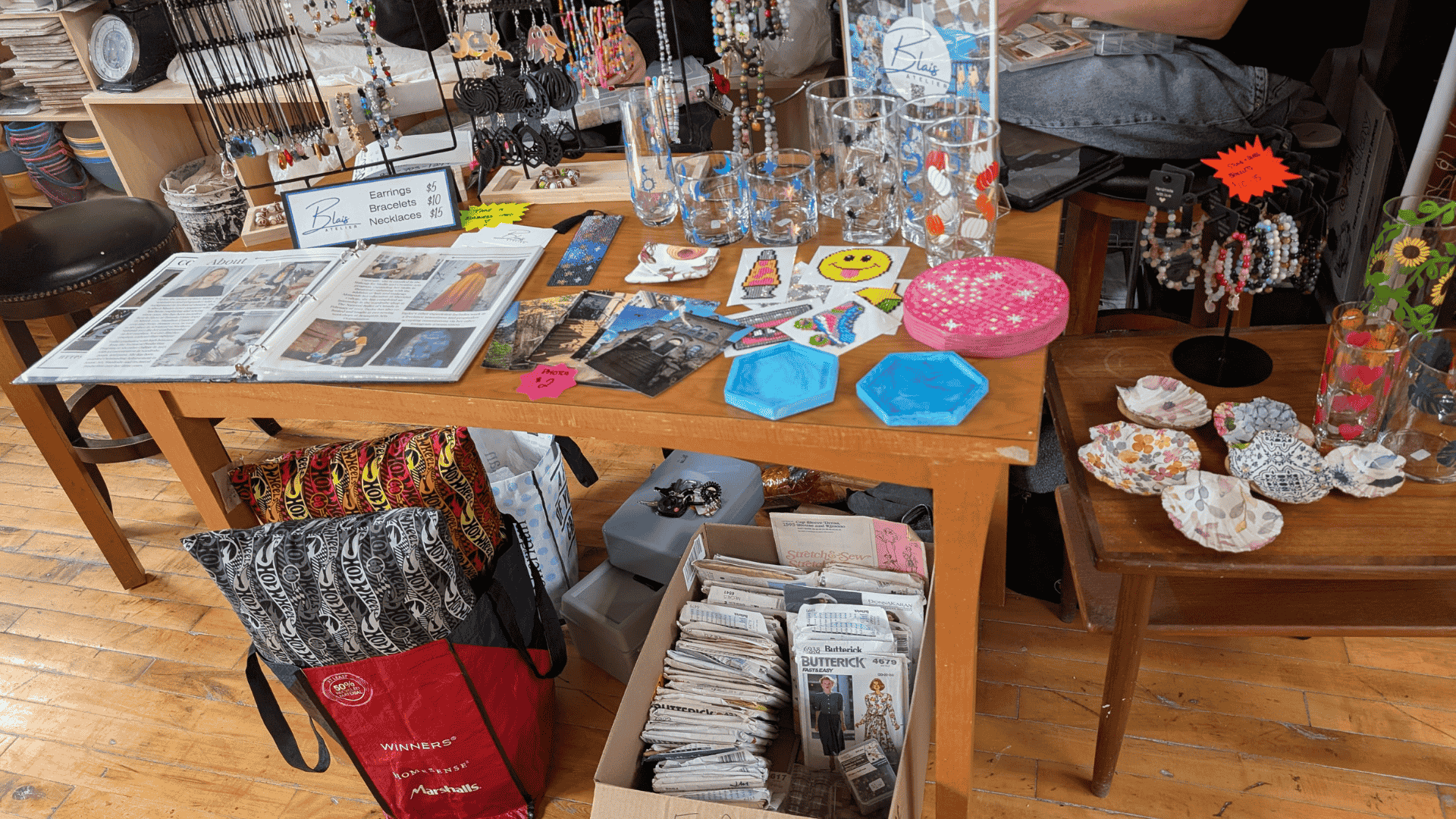 Our First Market at Our Studio- Harvest Moon Market 3