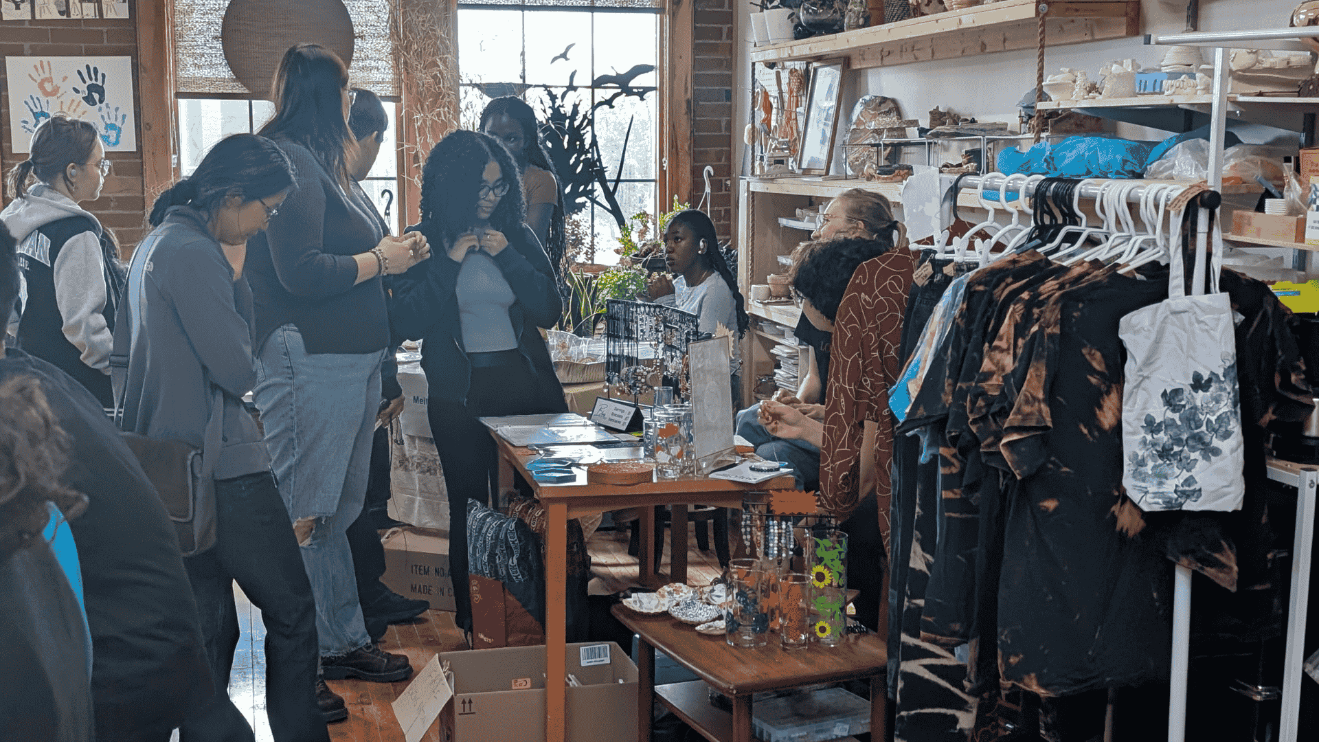 Our First Market at Our Studio- Harvest Moon Market 6