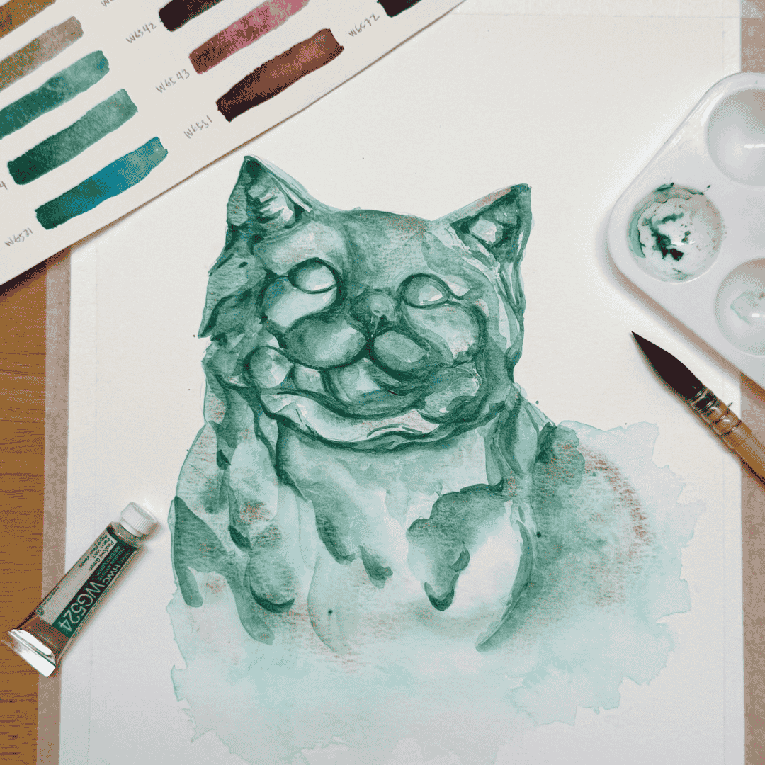 The Magic Of Granulating Watercolors November 17th