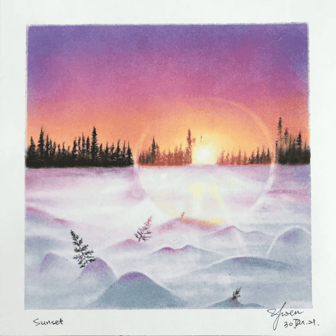 Winter Glow: Sunset Serenity Workshop November 13th