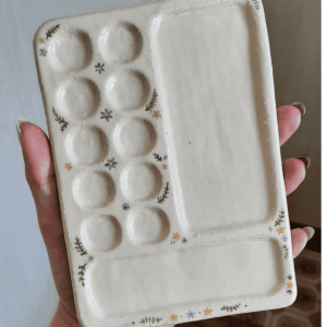 Clay & Color: Handbuilt Ceramic Artist Palette Workshop December 8th