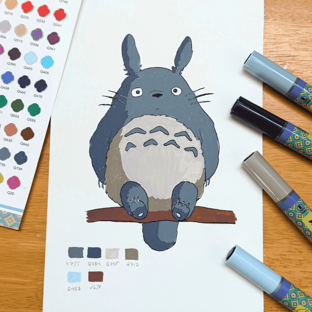Intro To Acrylic Markers: Illustrating Animated Characters December 2nd