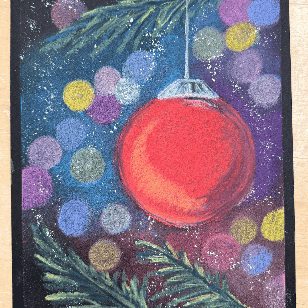 Soft Pastel: Festive Glow Ornaments Workshop December 17th
