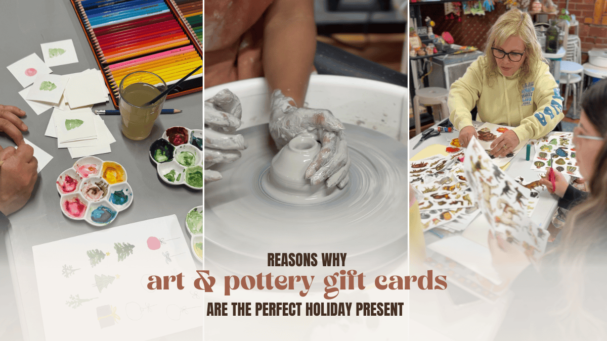 Reasons why an art and pottery gift card is the perfect present
