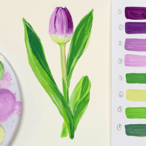 Floral Painting with Gouache Course