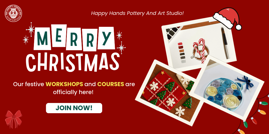 [Website] Banner - Happy Hands Pottery And Art Studio