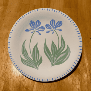 Ceramic Plate Painting March 7th