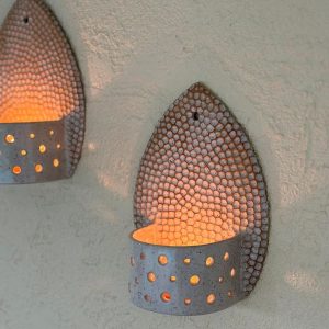 Glow on the Wall: Handbuilt Ceramic Candle Holder Workshop Jan 23rd