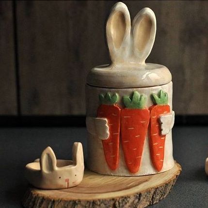 Sweet Easter Creations: Family Ceramic Cookie & Candy Jar Workshop Mar 21st
