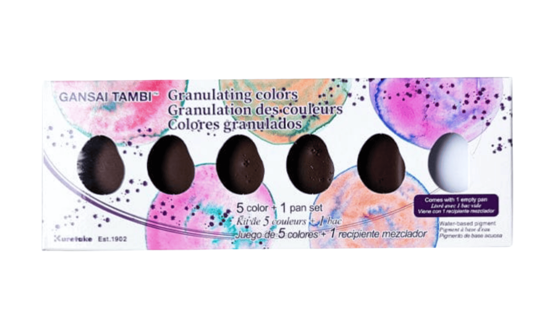 Exploring the beauty of granulating watercolors 1