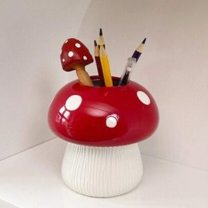 Parent & Child Mushroom Pen Holder Pottery Workshop April 4th