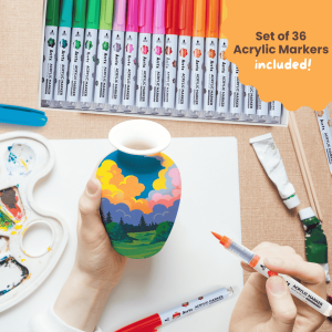 Acrylic Markers for Beginners: Color, Control, and Creative Practice