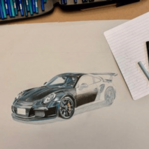 Pencil Crayon Drawing Course