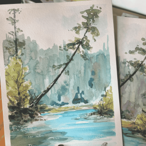 Summer Watercolour Painting Workshop June 5th