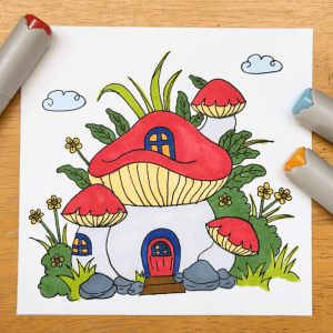 Coloring with Alcohol Markers Workshop July 7th