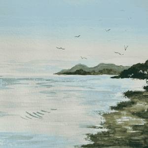 Beachy Watercolour Painting Workshop June 12th